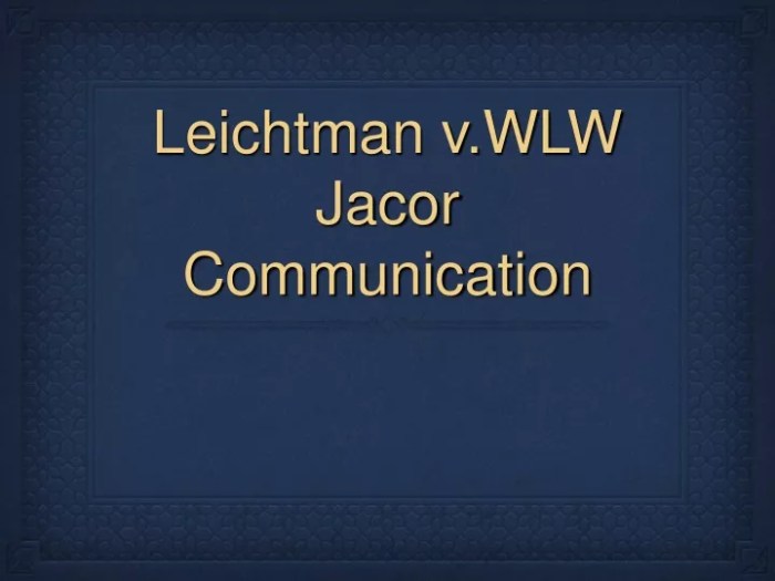 Leichtman v. wlw jacor communications inc