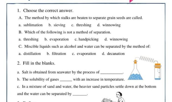 Mixture filtration separation socratic chemistry enables solubility two