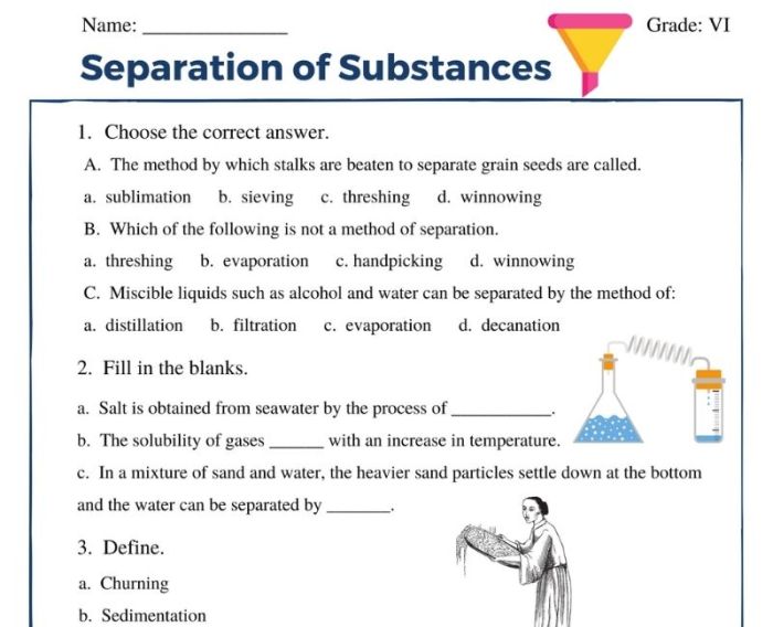 Mixture filtration separation socratic chemistry enables solubility two