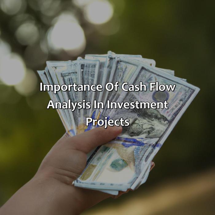 When analyzing an investment project uncertain future cash flows